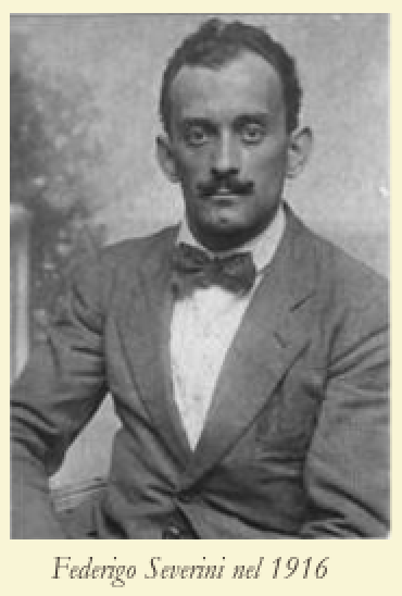 Federigo Severini nel 1916
